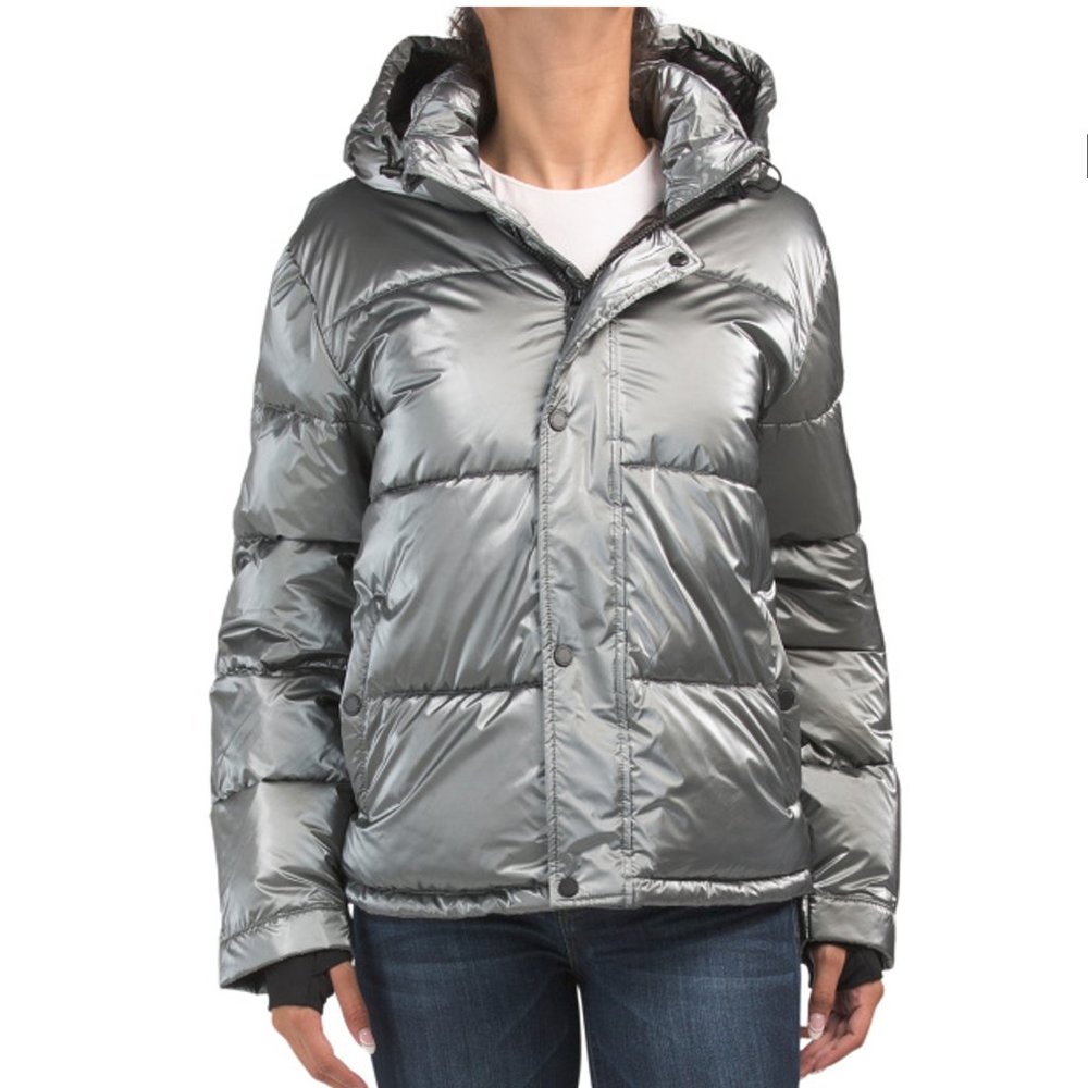NEW WITH TAGS BCBGMaxAzria Liquid Super Puff Jacket